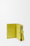 Knot compact wallet in shiny nappa calfskin, , hi-res