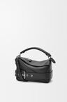 Small Puzzle Biker bag in shiny calfskin
