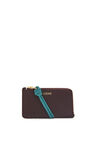 Knot coin cardholder in shiny nappa calfskin