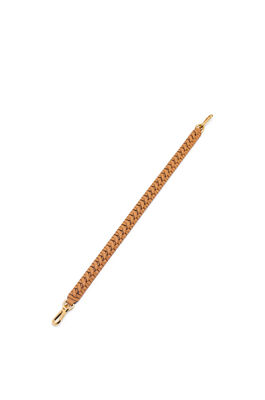 Woven spiral strap in classic calfskin