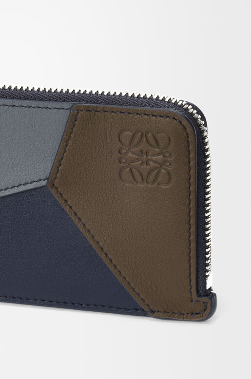 Puzzle coin cardholder in classic calfskin, , hi-res