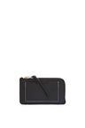Coin cardholder in soft grained calfskin