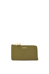 Pebble coin cardholder in shiny nappa calfskin