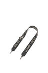 Anagram strap in jacquard and calfskin