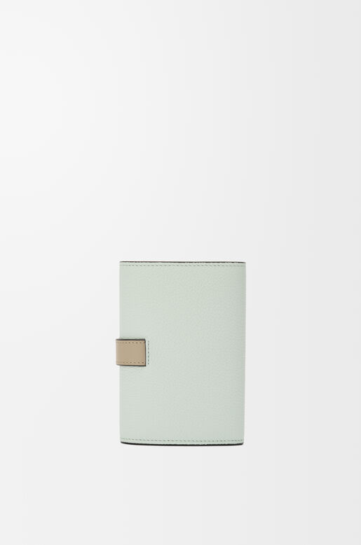 Small vertical wallet in soft grained calfskin, , hi-res