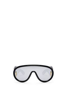 Wave mask sunglasses