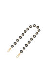 Donut chain strap in acetate