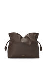 Large Flamenco clutch in nappa calfskin