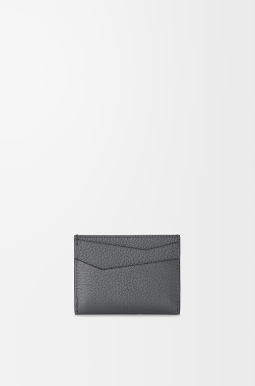 Puzzle Edge plain cardholder in supple grained calfskin, , hi-res