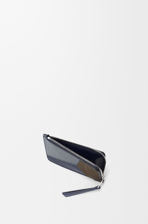 Puzzle coin cardholder in classic calfskin, , hi-res