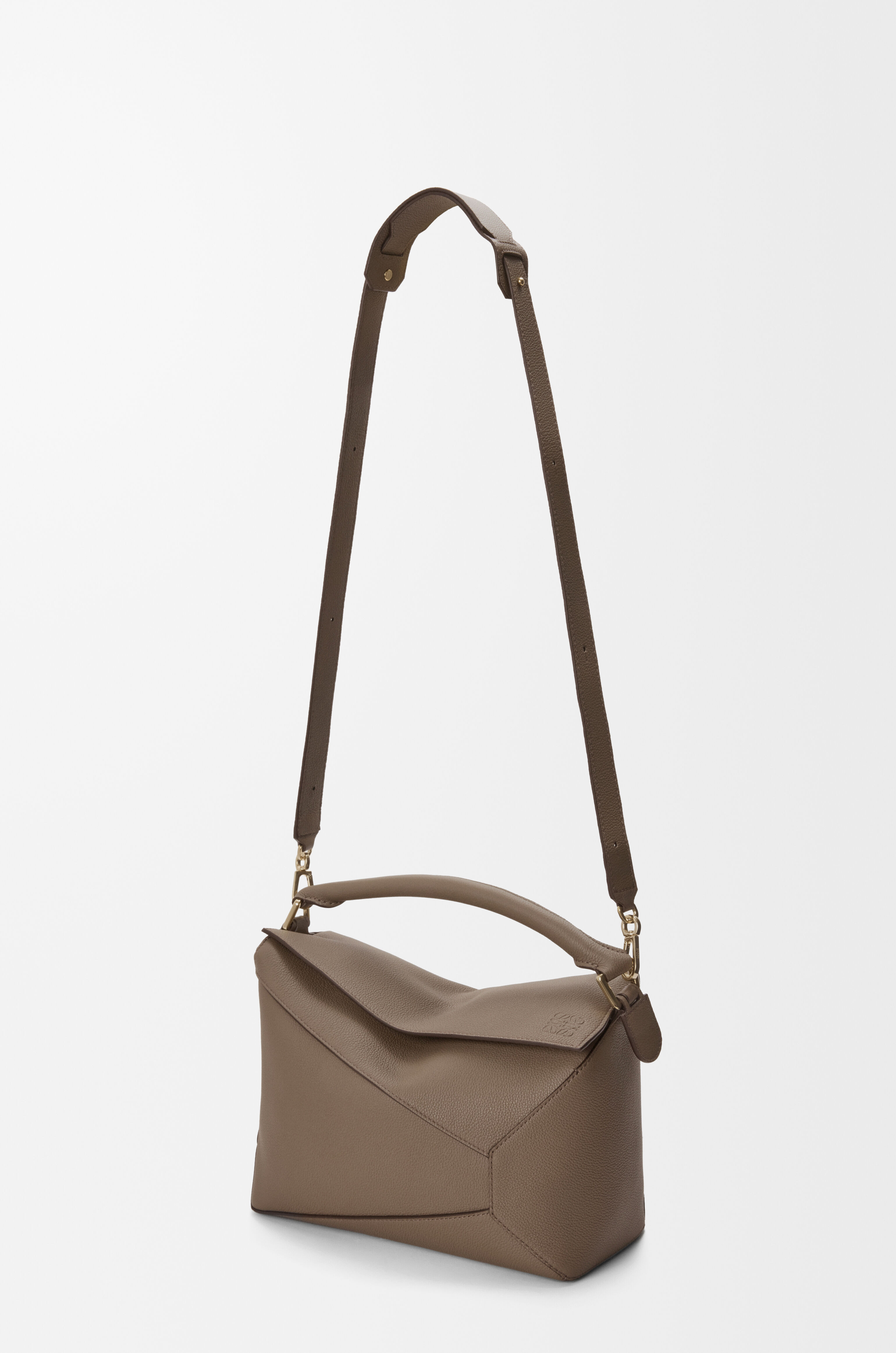 Loewe Medium Puzzle Edge bag in soft grained calfskin Top Handle