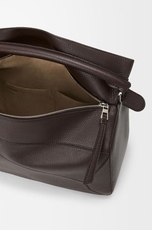 Large Puzzle bag in supple grained calfskin, , hi-res