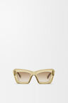 Beveled Cateye sunglasses