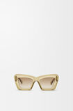 Beveled Cateye sunglasses, , hi-res