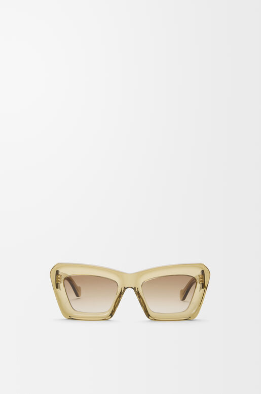 Beveled Cateye sunglasses, , hi-res