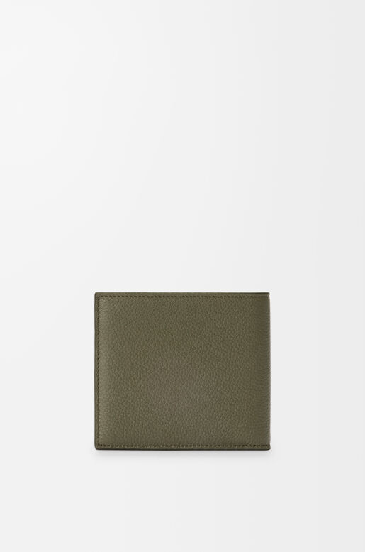 Bifold wallet in soft grained calfskin, , hi-res