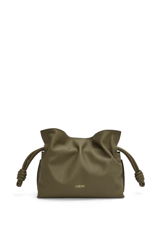 Mini Flamenco clutch in nappa calfskin, , hi-res