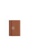 Anagram small vertical wallet in pebble grain calfskin,  Anagram small vertical wallet in pebble grain calfskin
