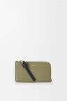 Knot coin cardholder in shiny nappa calfskin