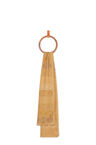Anagram lines scarf in wool, silk and cashmere