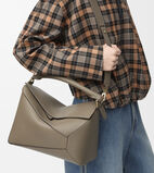 Medium Puzzle Edge bag in soft grained calfskin, , hi-res