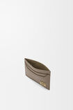 Anagram plain cardholder in pebble grained calfskin, , hi-res