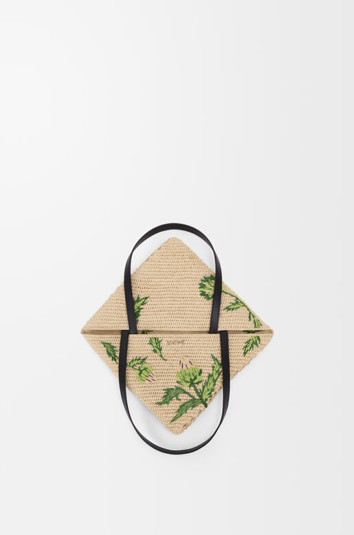 PUZZLE FOLD TOTE ARTICHOKE M, , hi-res