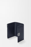 Anagram small vertical wallet in pebble grained calfskin, , hi-res