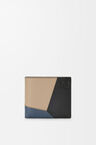Puzzle bifold wallet in classic calfskin