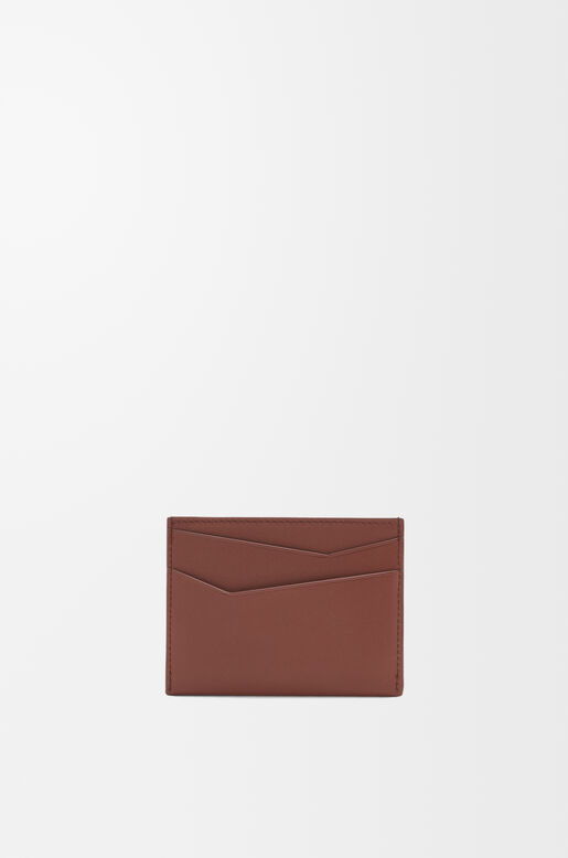 Puzzle plain cardholder in classic calfskin, , hi-res