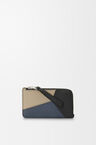 Puzzle coin cardholder in classic calfskin