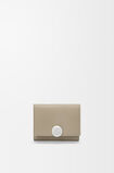Pebble trifold wallet in pebble grain calfskin, , hi-res