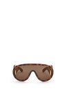 Wave mask sunglasses