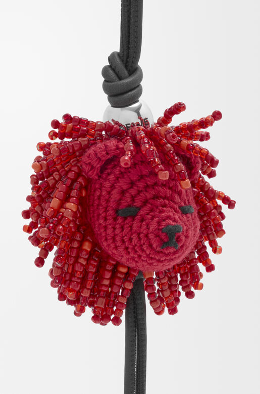 LION HEAD CHARM CROCHET, , hi-res