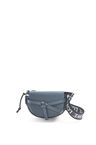Mini Gate Dual bag in soft calfskin and jacquard