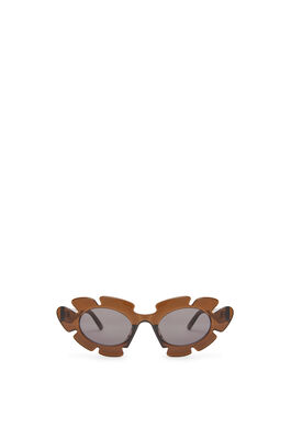 Flower sunglasses in injected nylon