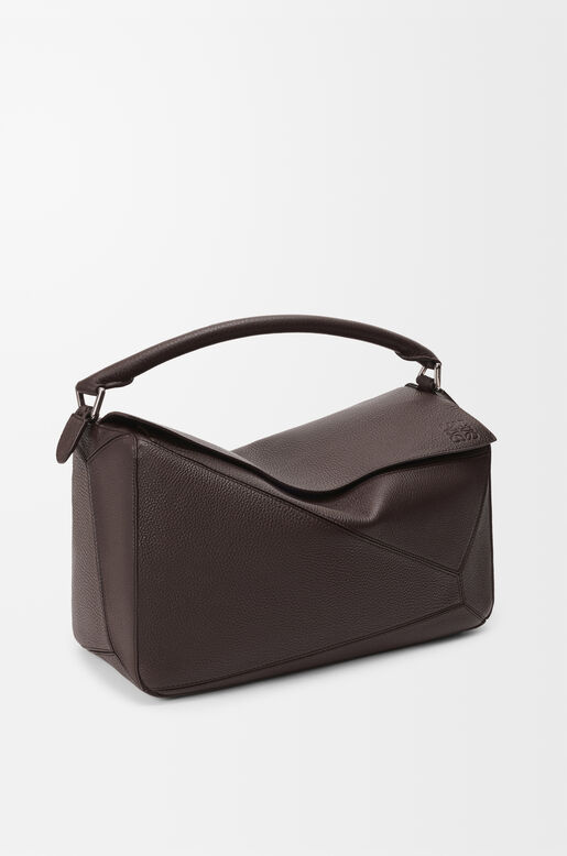 Large Puzzle bag in supple grained calfskin, , hi-res