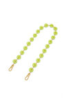 Donut chain strap in acetate