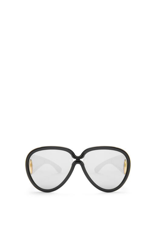 Pilot Mask sunglasses in acetate and nylon, , hi-res