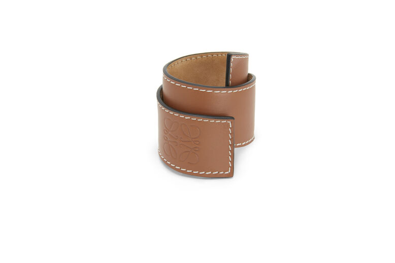 Small slap bracelet in calfskin, , hi-res
