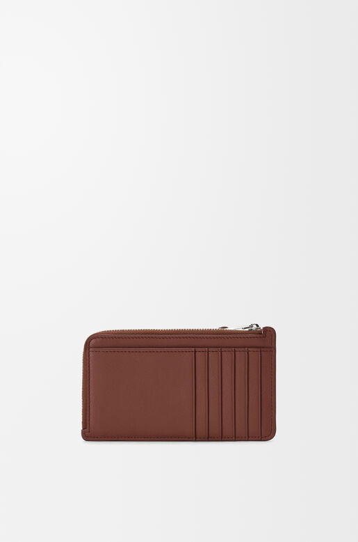 Puzzle long coin cardholder in classic calfskin, , hi-res
