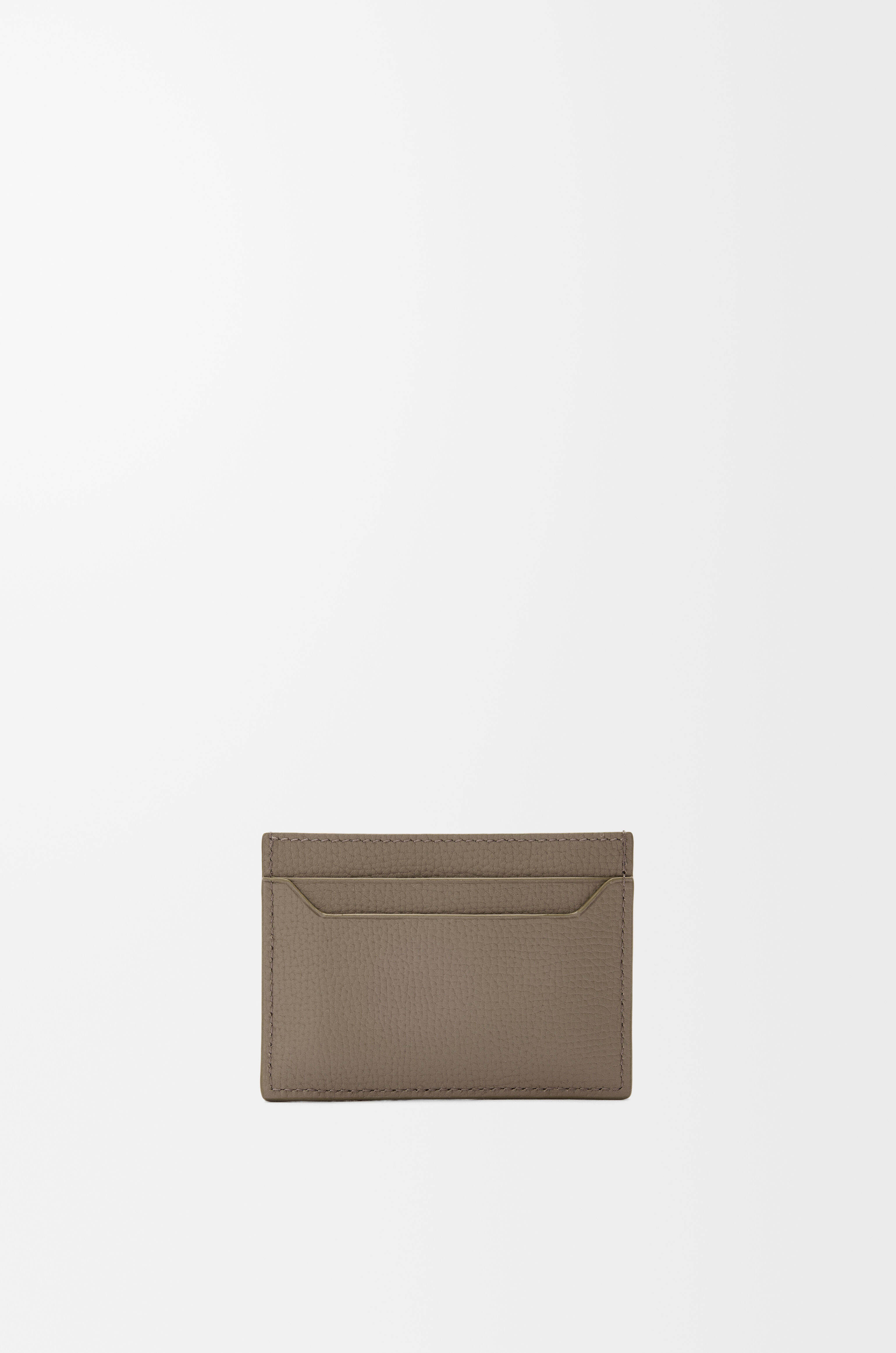 Loewe Anagram plain cardholder in pebble grained calfskin Leather