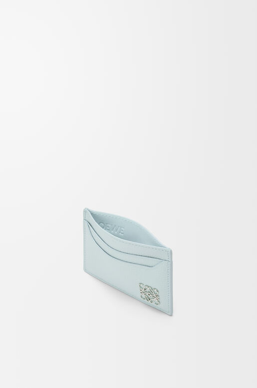 Anagram plain cardholder in pebble grained calfskin, , hi-res
