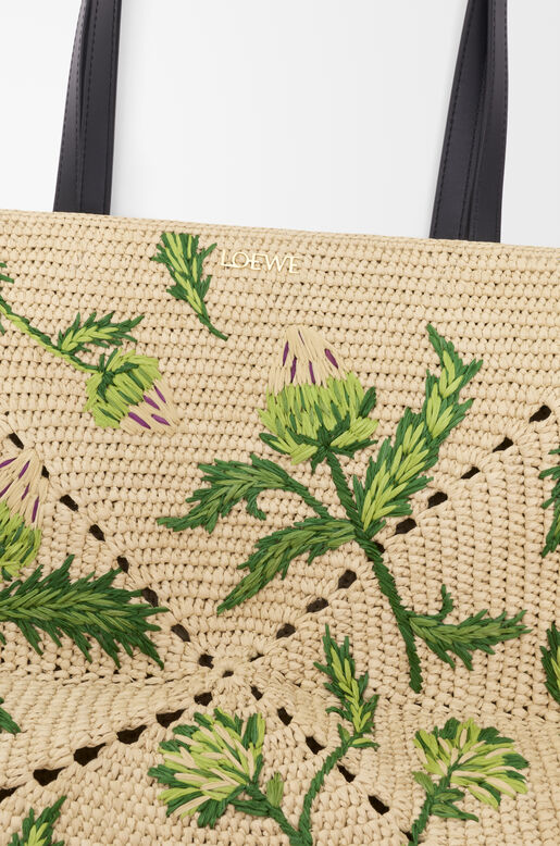 PUZZLE FOLD TOTE ARTICHOKE M, , hi-res