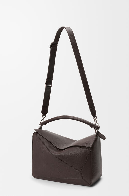 Large Puzzle bag in supple grained calfskin, , hi-res