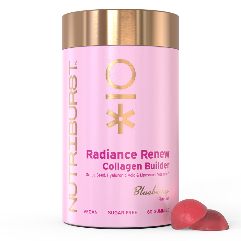 Nutriburst Radiance Renew Collagen Boost Sugar-Free Gummies, , hi-res
