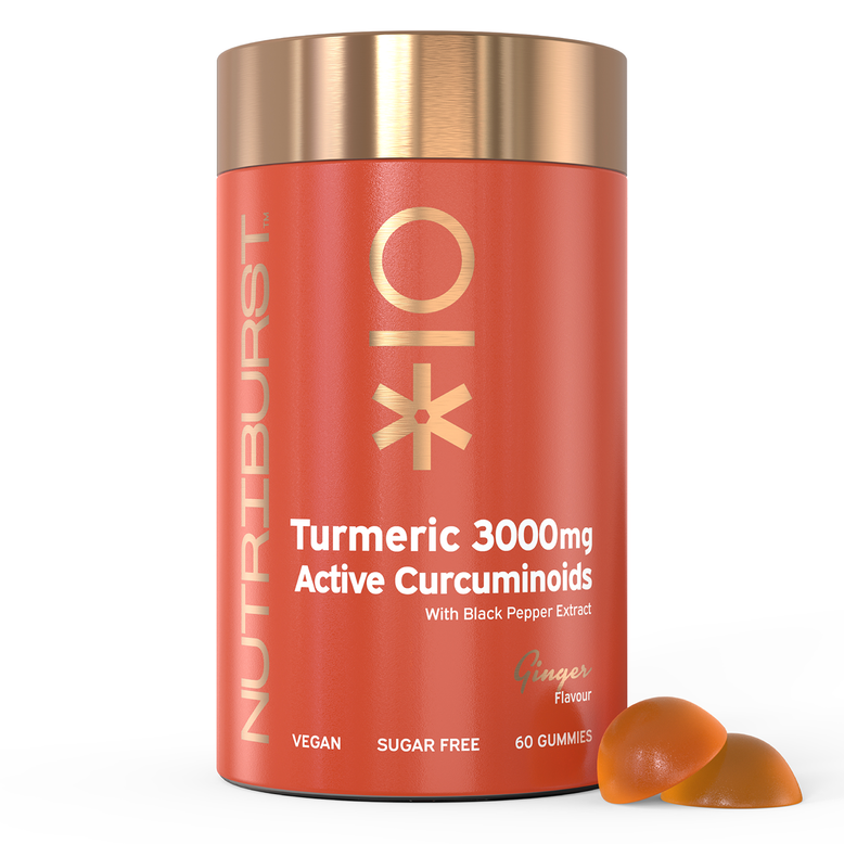 Nutriburst Turmeric 3000mg Sugar-Free Gummies, , hi-res