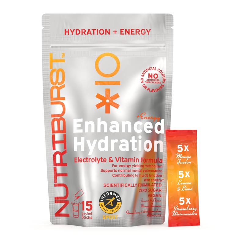 Enhanced Hydration + Energy  Sugar- Free Sachets 15-Pack, , hi-res