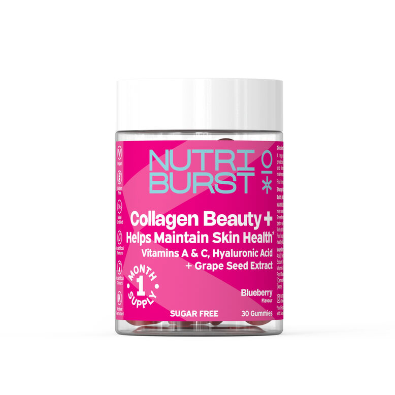 Nutriburst Collagen Beauty + Sugar-Free Gummies, , hi-res