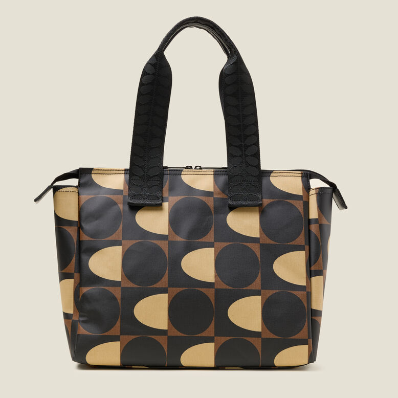 Walker Tote - Spot Square Mocha, , hi-res